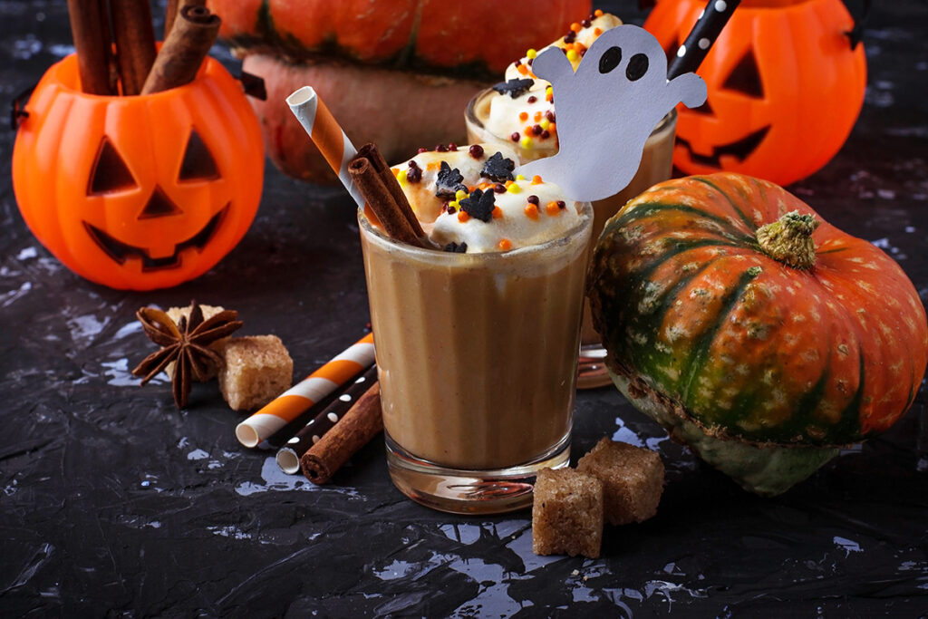 halloween ventanal