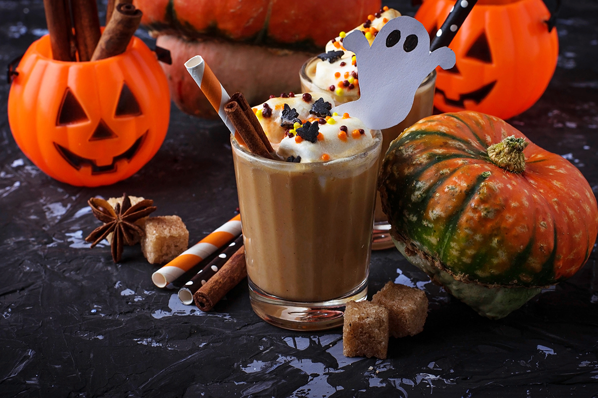 halloween ventanal